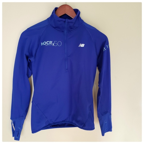 New Balance Tops - EUC New Balance HOCR 50 Quarter Zip Heat Pullover